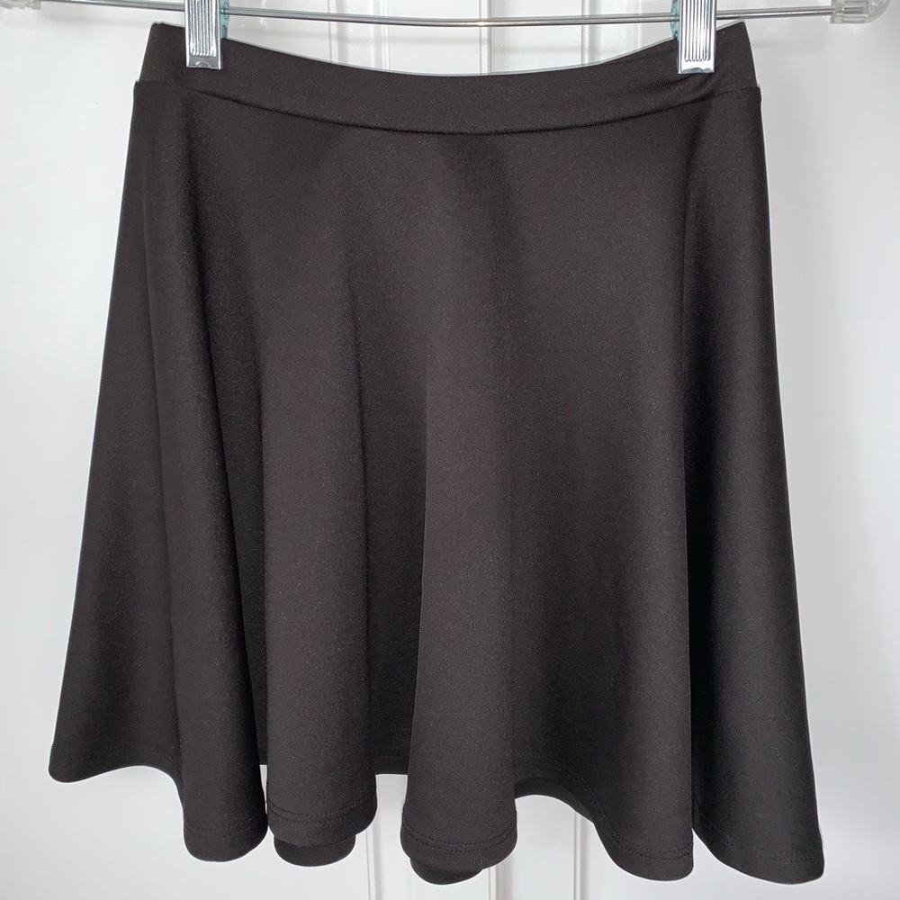 Black Skater Skirt